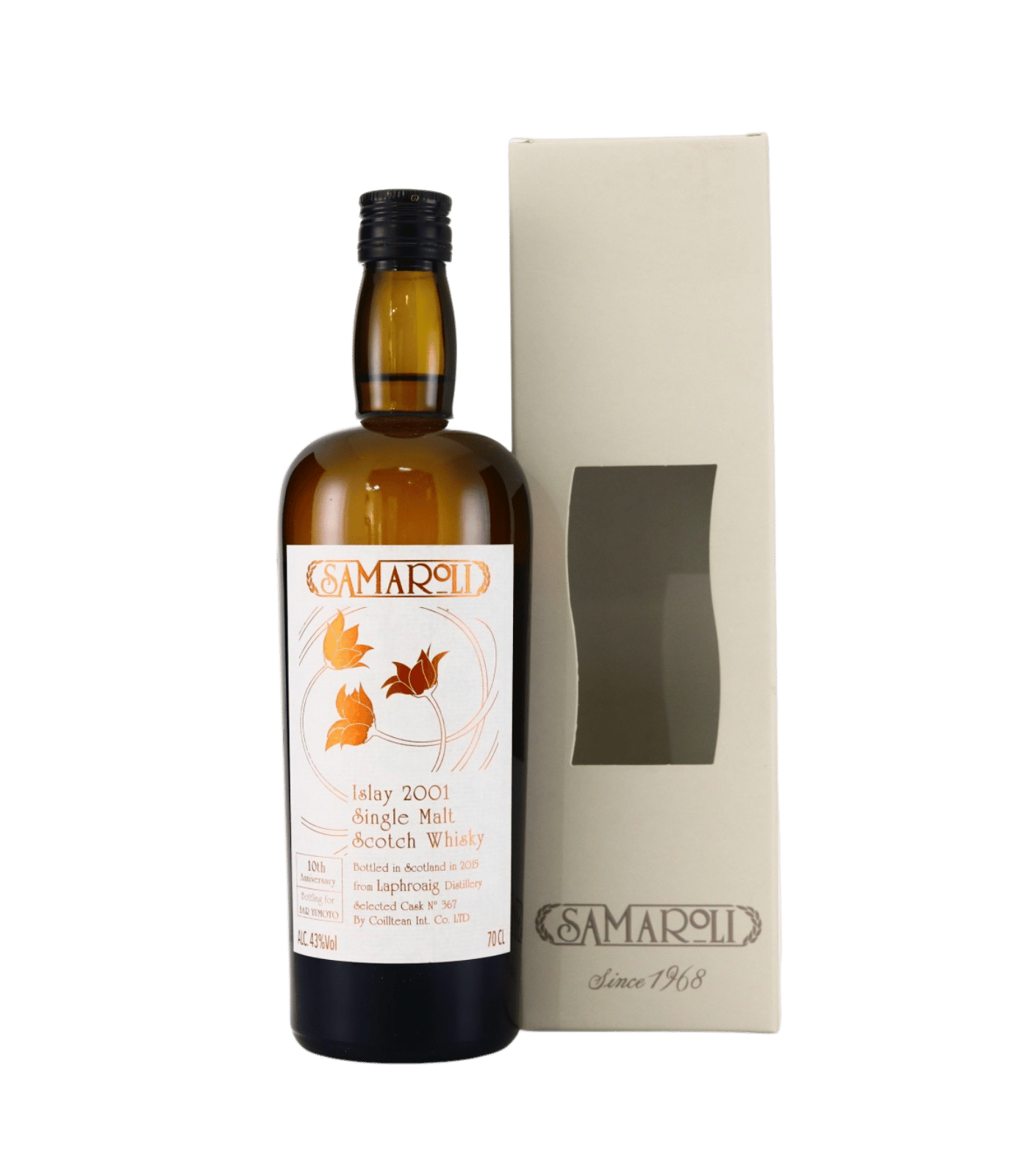 Laphroaig 2001 Samaroli, 15 Years Old, Bar Yumoto 10th Anniversary